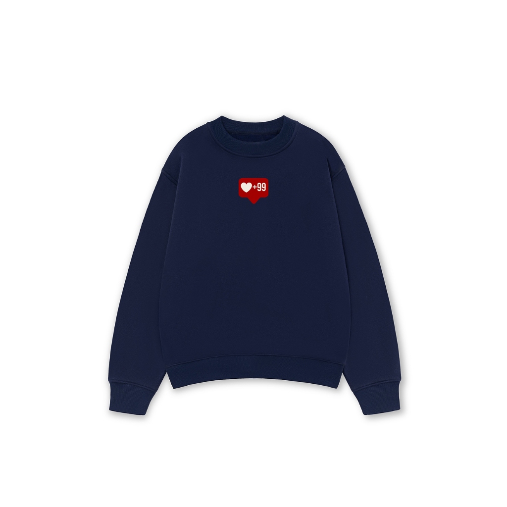 Áo Vớ Vẩn Vui Tươi REDLABEL Áo Sweater ANH YÊU TẤT CẢ Áo Sweatshirt Nỉ Oversize Nam Nữ SWT41