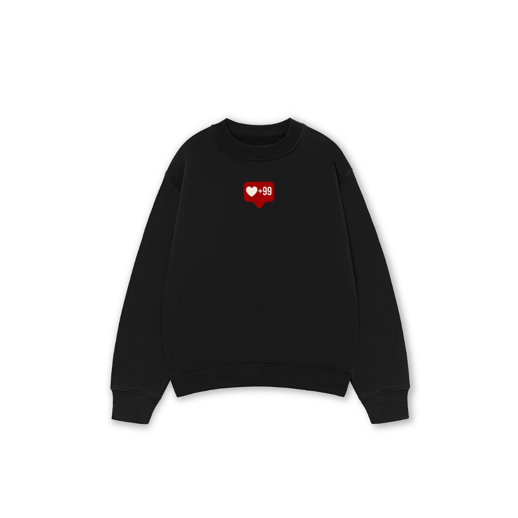 Áo Vớ Vẩn Vui Tươi REDLABEL Áo Sweater ANH YÊU TẤT CẢ Áo Sweatshirt Nỉ Oversize Nam Nữ SWT41