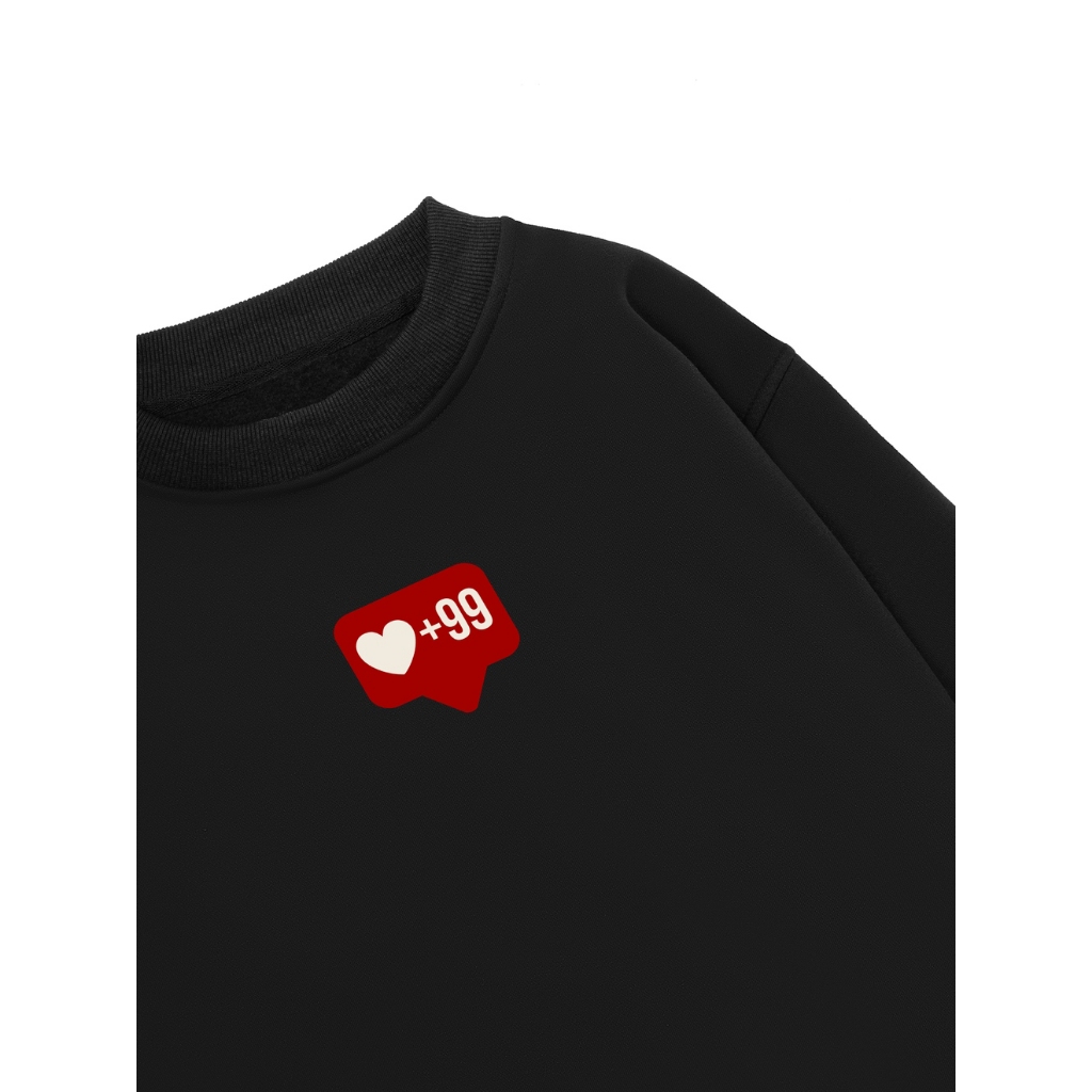Áo Vớ Vẩn Vui Tươi REDLABEL Áo Sweater ANH YÊU TẤT CẢ Áo Sweatshirt Nỉ Oversize Nam Nữ SWT41