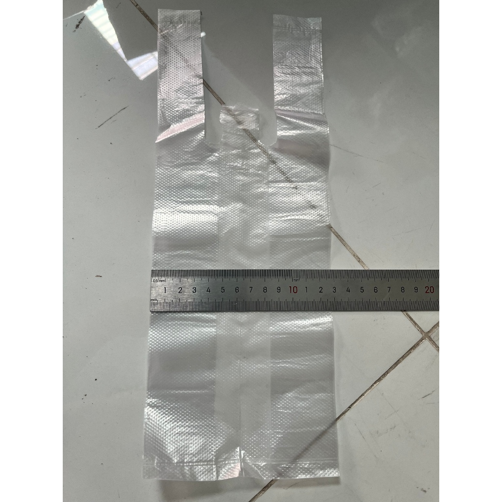 Túi xốp  zin gai 2 quai Đựng ly cà phê mang đi kích  thước 13x23cm  túi dai, Chắc chắn và không mùi
