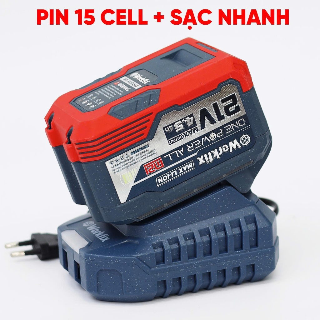 Máy Cưa Xích Workfix WF-CX08PRO Lam 8 Inch Động Cơ Không Chổi Than, Công Suất Tối Đa 600W Bảo Hành 6 Tháng