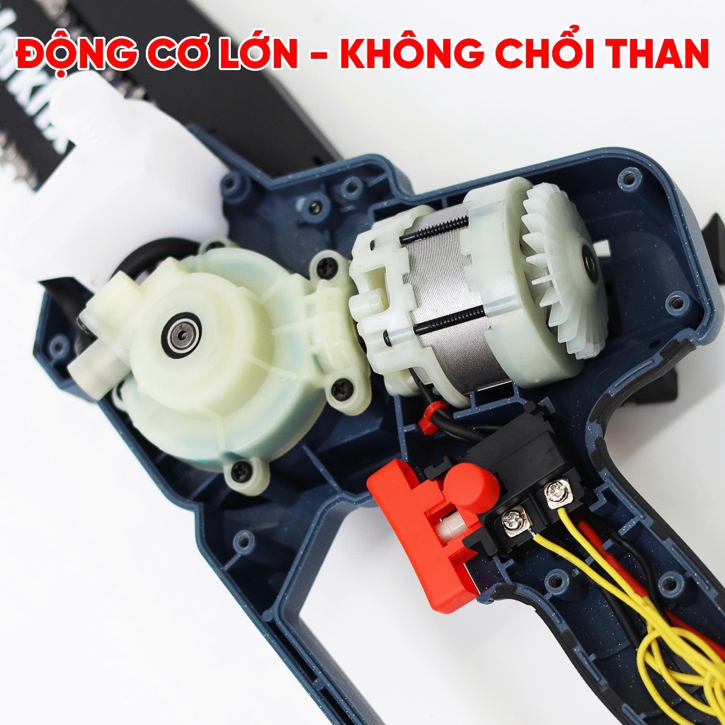 Máy Cưa Xích Workfix WF-CX08PRO Lam 8 Inch Động Cơ Không Chổi Than, Công Suất Tối Đa 600W Bảo Hành 6 Tháng