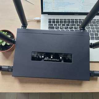 Bộ phát wifi từ sim 4g 5g X600 vỏ kim loại, có thể lắp ăngten rời