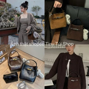 Túi xách khóa cài TẶNG KÈM GẤU + LÕI VÍ đeo chéo cầm tay sang chảnh hottrend