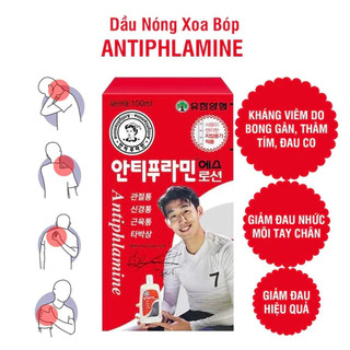 Dầu nóng xoa bóp Hàn Quốc Antiphlamine 100ml