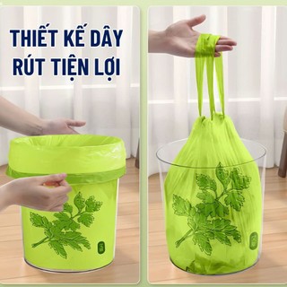 Túi Đựng Rác Hương Ngải Cứu Chống Côn Trùng Ruồi Muỗi YATASMART  Tự Hủy Có Dây Rút