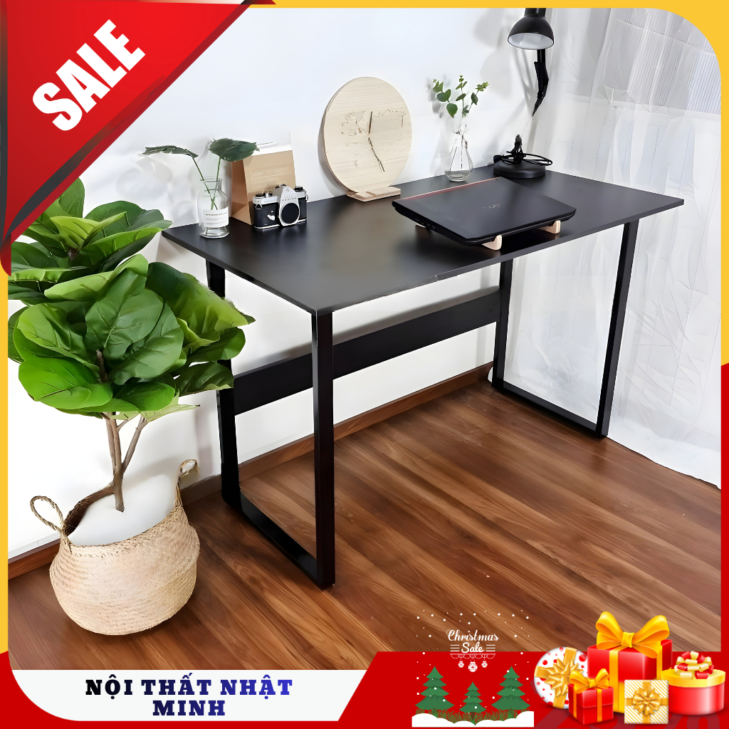 Bàn Làm Việc U24, Bàn Học chân chữ U Thiết Kế Đơn Giản, Đa Dạng Kích Thước, Phù Hợp Học Tập Làm Việc
