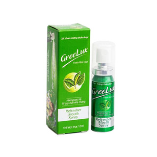 Xịt Thơm Miệng Greelux Fresh Mint Cool (vị cay mát nhẹ nhàng)