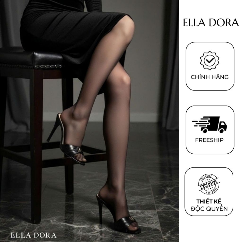 Quần tất 3D nữ ELLA DORA co giãn ôm chân thoải mái mỏng nhẹ tự nhiên dễ phối [QT9]