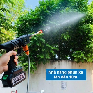 Máy Rửa Xe Cầm Tay 2PIN 199V Không Dây Thiết Kế Đa Năng Áp Lực Nước Mạnh Dễ Dàng Sử Dụng YATASMART