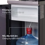 Cây nước nóng lạnh kết hợp bàn pha trà bình nước âm FujiE TB245, điều khiển cảm ứng từ xa cài đặt nhiệt độ nước — ảnh 8