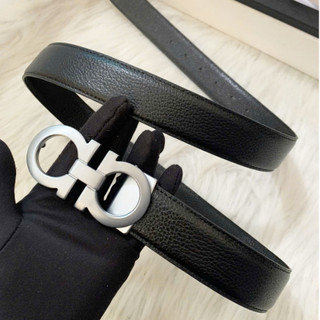 Thắt lưng nam da bò dây nịt bản to 3.2cm bấm lỗ đẹp xịn siêu hot