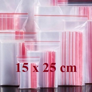 300g Túi Zipper Chỉ Đỏ  30 Kích Thước 4cm x 6cm Đến 30x40cm Chất Liệu PE Trong Không Mùi Không Độc Hại Chịu Nhiệt tốt