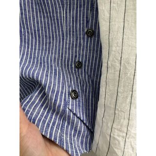 Áo kiểu nữ Linen tưng washed vạt chéo. JUNE LINEN #A37