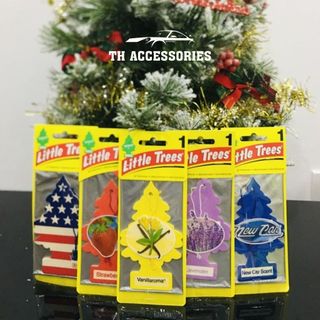 Combo 10 Lá Thơm Little Trees Chính Hãng - Khử Mùi, Tạo Hương Thơm Dịu Cho Xe Ô Tô, Tủ Quần Áo, Phòng Ngủ - Ngẫu Nhiên