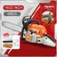 REALM máy cưa xăng 18/20 inch 52CC, cưa gỗ, chặt cây, làm vườn, lam & xích sắc bén