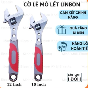 Mỏ lết Linbon tay dạ bọc cao su,cờ lê Linbon đa năng, mỏ lết công nghiệp,cờ lê thông minh, cà lêLinb,co le Linbon,mo let