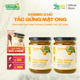 Combo 2 Hũ Tắc Gừng Mật Ong Lạc Yên Foods, Vị Chua Chua Cay Nhẹ Ngọt Thanh Tự Nhiên, Lành Tính