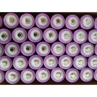 PIN SẠC LITHIUM ION 18650 4.2V đầu nhọn 2800mAh Màu tím