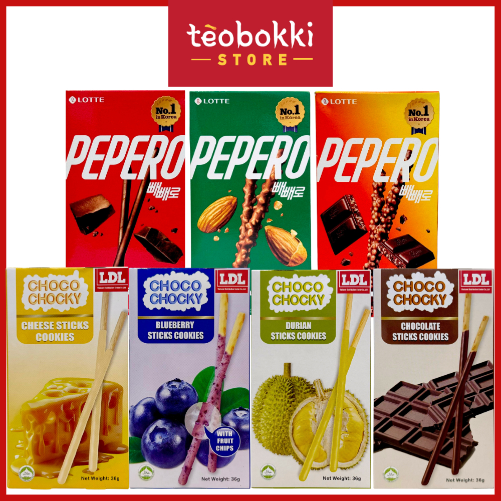 Pepero - Giá Tốt, Miễn Phí Vận Chuyển, Đủ Loại | Shopee Việt Nam
