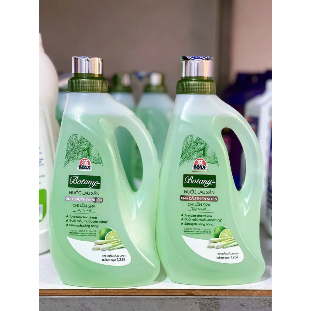 Nước lau sàn BOTANY tinh dầu xả chanh 1,25l