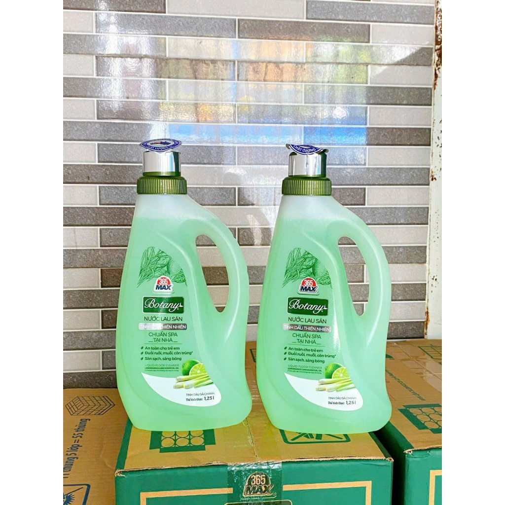 Nước lau sàn BOTANY tinh dầu xả chanh 1,25l