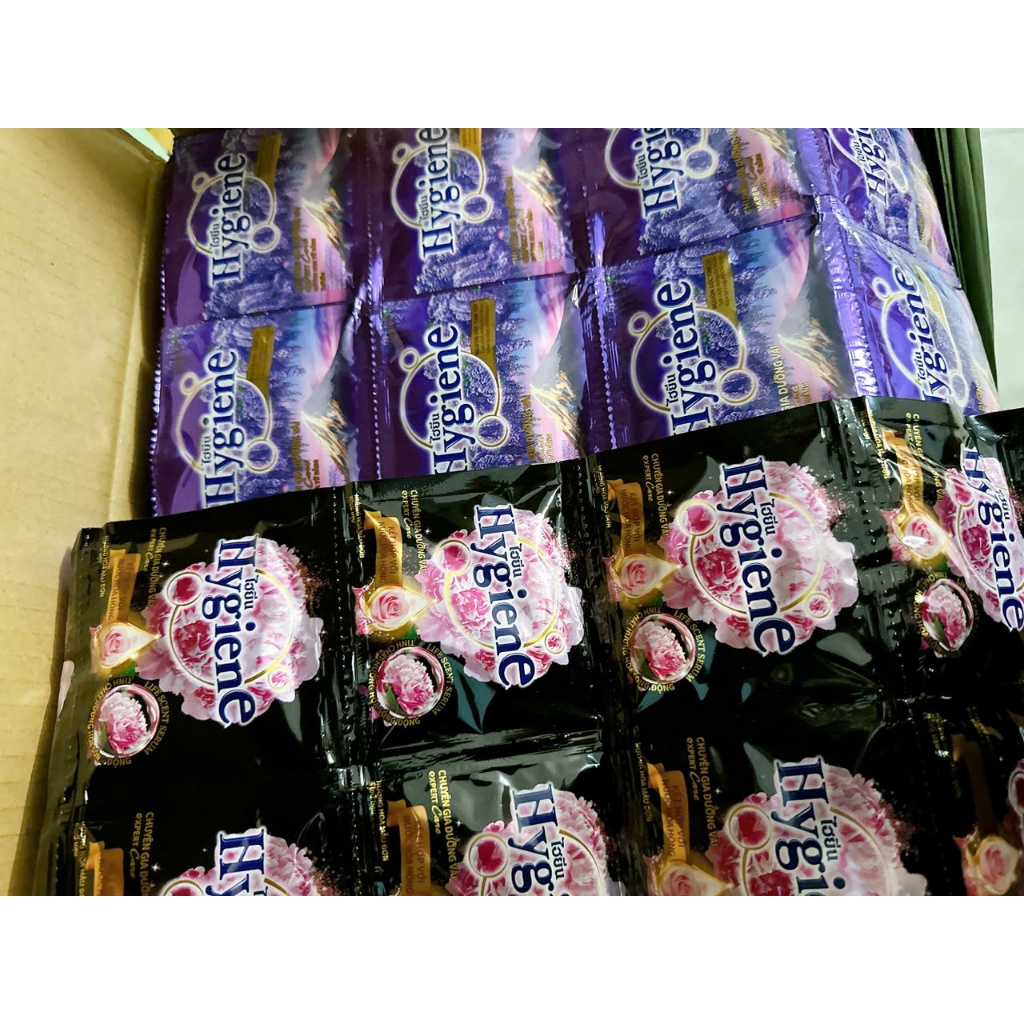 Xả dây Thái Lan Hygiene lưu hương lâu siêu thơm , dây 12 gói
