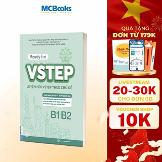 Sách - Ready for VSTEP - Luyện nói VSTEP theo chủ đề B1 B2