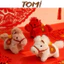 Móc Khóa Ngựa Đỏ – Phụ Kiện Treo Túi, Treo Chìa Khóa Cao Cấp Dễ Thương TOMI 151