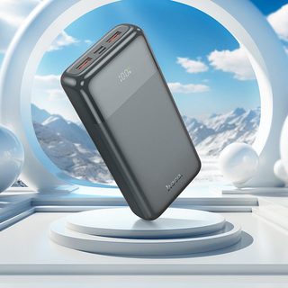 Pin Dự Phòng Hoco J121A 20000mAh USB QC 3.0 22.5W, TypeC PD 20W (Đen)