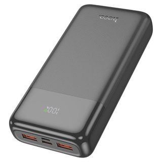 Pin Dự Phòng Hoco J121A 20000mAh USB QC 3.0 22.5W, TypeC PD 20W (Đen)