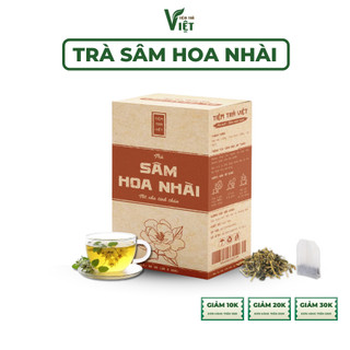 Trà Sâm Mật Hoa Nhài Thơm Ngon - Túi Lọc Tiện Lợi