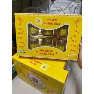 Yến sào  khánh hoà 35% yến kèm túi xách date 2028