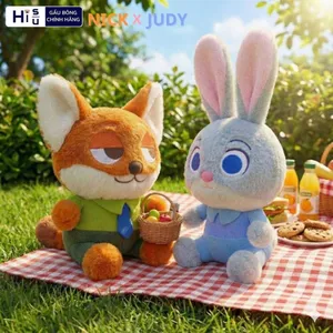 Gấu Bông Judy Nick Thỏ Và Cáo Trong Zootopia, Gấu Bông Zootopia Nổi Tiếng Quà Tặng Cho Bạn Trai,Bạn Gái/Nữ, Bé