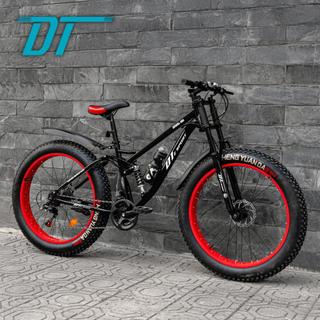 Xe Đạp Bánh Béo DTZ SPORT - Xe Đạp Thể Thao Khung Thép Carbon, Phanh Đĩa Tải Trọng 180kg