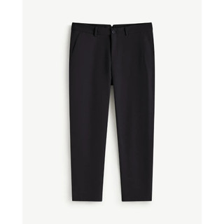 Quần Dài Kaki Nam Ống Ôm vải mềm Form Slim Cropped -ROUTINE 10F25PCA018