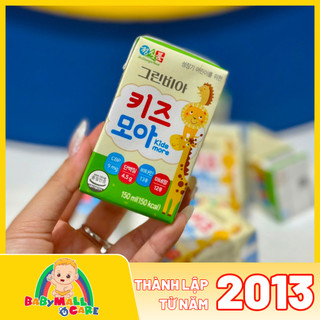 1 Thùng Sữa Nước Greenbia HiKids Hàn Quốc 150ml – Vị Vani | Babymall & Care