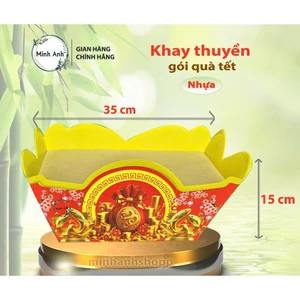 Thuyền nhựa đựng quá tết đẹp rẻ nhất