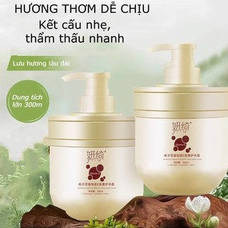 Kem Dưỡng Da Tay Hoa Dành Dành Vitamin E 300ml – Dưỡng Ẩm Tay Thơm Lâu, Thấm Nhanh, Không Nhờn Rít