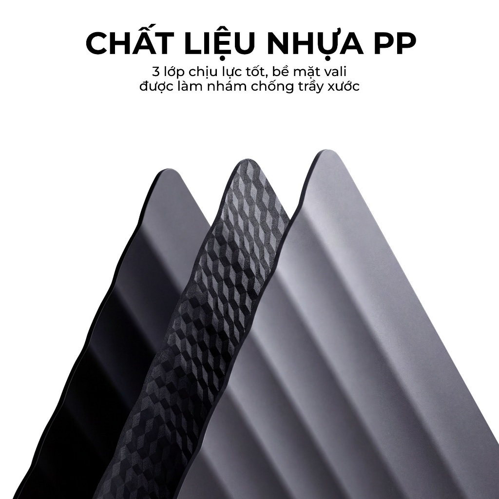 Vali Du Lịch B Bamozo Nancy Size 20/24/28 Nhựa PP Cao Cấp, Chống Vỡ Bảo Hành 5 Năm 1 ĐỔI 1 TRONG 30 NGÀY_Nancy | BigBuy360 - bigbuy360.vn