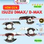 Hõm tay nắm cửa ngoại thất ô tô cho xe ISUZU DMAX/ D-MAX Mạ crom cao cấp