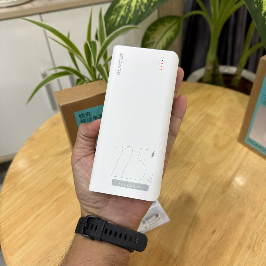 PIN SẠC DỰ PHÒNG ROMOSS SENSE 6FS 20.000mAh, SẠC NHANH 22.5W, CHUẨN 3C | BigBuy360 - bigbuy360.vn