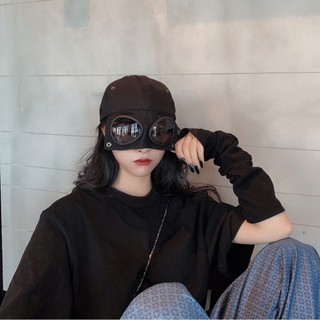 Mũ lưỡi trai, mũ phi công cho bé, mũ lưỡi trai unisex kèm kính mắt thời trang phong cách Hàn Quốc
