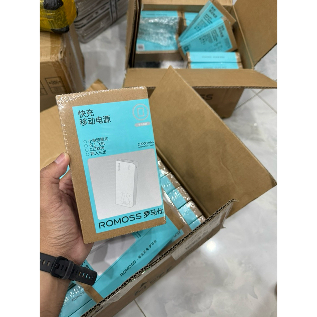 PIN SẠC DỰ PHÒNG ROMOSS SENSE 6FS 20.000mAh, SẠC NHANH 22.5W, CHUẨN 3C | BigBuy360 - bigbuy360.vn