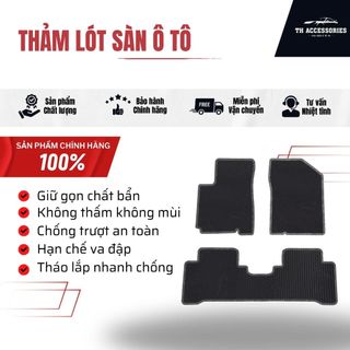 Thảm lót sàn ô tô Mercedes-Benz C300 TH Accessories cắt chuẩn form xe dễ dàng vệ sinh không ẩm mốc (full bộ có cốp)