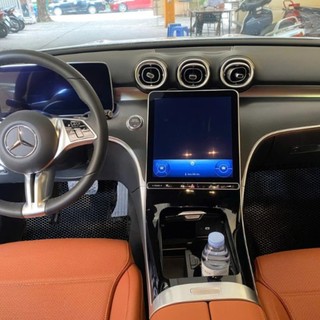 Thảm lót sàn ô tô Mercedes-Benz C300 TH Accessories cắt chuẩn form xe dễ dàng vệ sinh không ẩm mốc (full bộ có cốp)