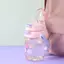 Bình nước KITA POP ngộ nghĩnh, có quai xách & dây đeo tiện dụng, nắp thiết kế uống được 2 kiểu