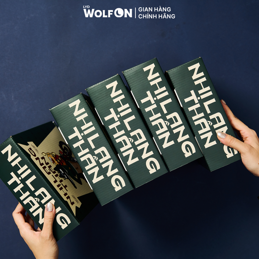 Set Quà Tặng Bạn Trai NHỊ LANG THẦN LYD Wolf ON - Sữa Tắm Nam, Xịt Khử Mùi, Dung Dịch Vệ Sinh 95ML