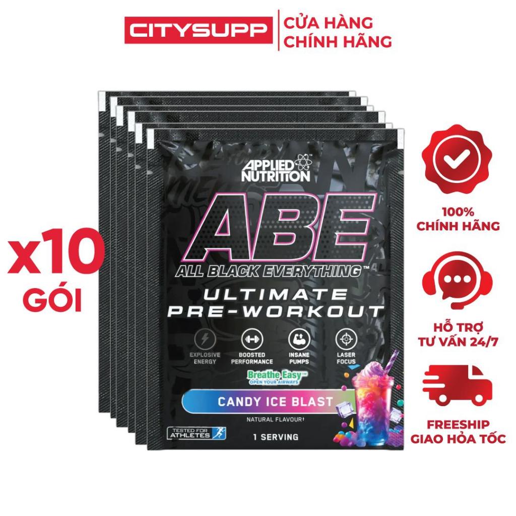 Bột Pha Applied Nutrition ABE All Black Everything Pre Workout Sample ...