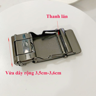 Mặt khóa thắt lưng nam khóa lăn siêu đẹp dùng cho dây bản 3,5cm giaynamdep699